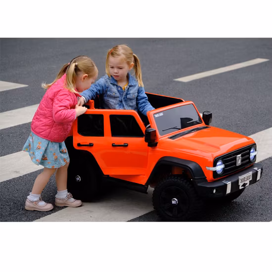 El coche eléctrico para niños más nuevo con dos asientos