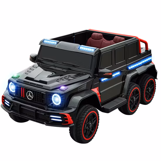 El coche eléctrico para niños puede sentarse sobre el juguete para bebés con control remoto cuatro