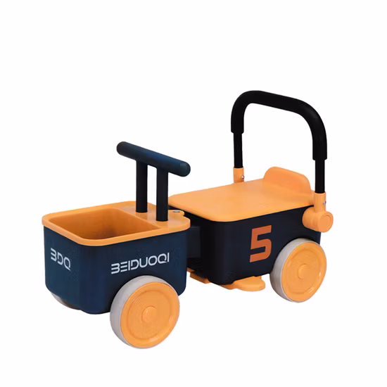 Coches de empuje de plástico para bebés de fábrica Hebei para niños, coches de columpio mágicos de empuje para bebés, megacoche de lujo 3 en 1 con música de bocina