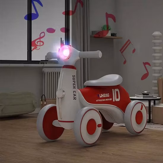 Paseo para bebé en coche, bicicleta con tobogán para bebé, juguete para bebé